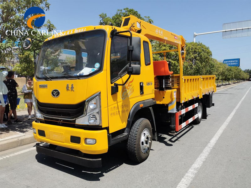 SINOTRUCK Homan teherautóra szerelhető daru